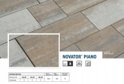Kostka NOVATOR PIANO gr.8cm  BRUK-BET