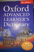 Oxford Advanced Learner's Dictionary 7th edition