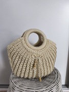 Torebka ręcznie pleciona 