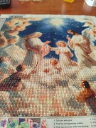 SPRZEDAM GOTOWY JUŻ OBRAZ Z HAFTU DIAMENTOWEGO BEZ RAMKI 40X40