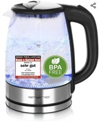 Emerio WK-119988 Czajnik Elektryczny, Szkło, 2200W