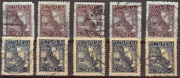 PMW, Fi 228-229, 2 zn. stemplowane bez kleju i podl.