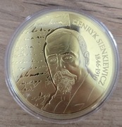 Medal kolekcjonerski - Henryk Sienkiewicz Literacka Nagroda Nobla 1905