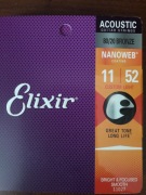 Elixir struny do gitary akustycznej 11-52, 11027