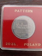 Moneta próba 20 zł
