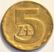 Moneta 5 zł 1975 r.