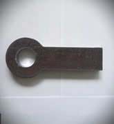 Zaczep dyszla ucho do wspawania przyczepa laweta hol fi42mm