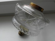 Stary, szlifowany zbiornik / lampa naftowa