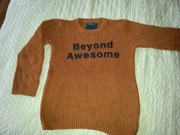 SWETER RESERVED r 140 beyond awesome brązowy