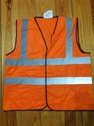 Kamizelka odblaskowa pomarańczowa rozmiar L 
