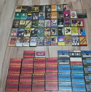 Zestaw Różnych Kaset Magnetofonowych z lat 80 