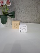 ADAPTER PODRÓŻNY UK DUBAJ 6W1 ADAPTER BRYTYJSKI WTYCZKA GNIAZDKO