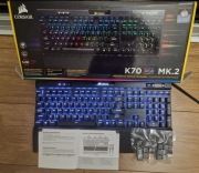 Klawiatura mechaniczna CORSAIR K70 RGB MK.2