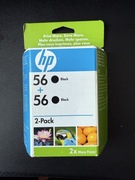 Oryginalny tusz Hp 2-pak czarny 56 C9502AE 2 x 19 ml