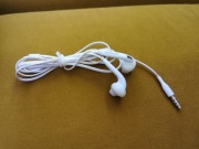 Oryginalne słuchawki Samsung Jack + pilot - białe | G845