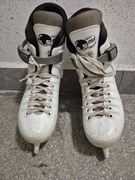 Łyżwy białe dziecięce chłopaka dziewczyny rozmiar 34