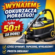 Wynajem - odkurzacz piorący - Olsztyn i okolice