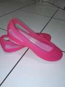 Balerinki meliski neon - fluo różowe 39 nowe