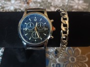 Zegarek męski z bransoletką 