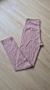 Nowe różowe legginsy rozmiar M