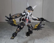 PLAMAX Godwing Celestial Knight Megumi Asmodeus złożony model [jak Gunpla]