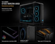 Obudowa ASUS TUF GAMING GT502 HORIZON Midi Tower czarny