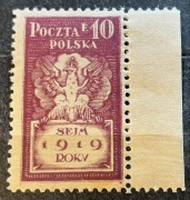 POLSKA Fi.107 **, 1919r. Pierwsza sesja sejmu