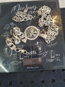 Srebrny łańcuch i bransolety 925