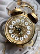 Zegarek  budzik Jerger sprawny bdb stan 63mm