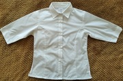 Biała koszula dziewczęca r. 128
