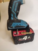 Adapter przejściówka baterii Milwaukee M18 do Dedra SAS+ALL 18V