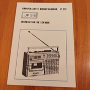 Eksportowa instrukcja obsługi do TSUBA JF 515 + schemat