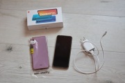 Telefon Xiaomi Redmi 9A granat 64 GB + 2 etui, szkło i inne
