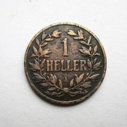 1 Heller 1904 r.  Niemiecka Afryka Wschodnia