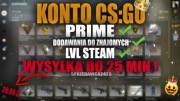 Konto Cs2 | PRIME |LVL | ODZNAKA | SKINY | MOZNA PSC | Premier ready