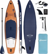 Deska SUP 3-osobowa 335 cm x 81 cm. Kompletny zestaw na rodzinne wypady