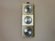 Stylowy Barometr Termometr Stacja Pogody 3w1 Vintage Antyk 