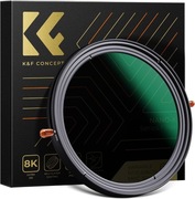 K&F Concept Filtr polaryzacyjny ND CPL 67 mm, ND2-32 MRC Variable