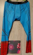Smartdoo męskie legginsy kompresyjne Spider-man Spiderman XL