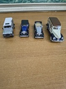 Zestaw modeli samochodow kolekcjonerskich