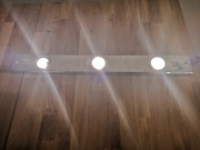 Listwa Podszafkowa Lampa Meblowa Edi Light 3X20W żarówki 12V G4