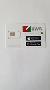 Karta,starter  sim RWG  3w1Europa, UK  