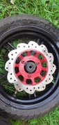 Junak 607 felga + tarcza + opona  KENDA 13 CALI (2023r.) 