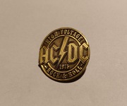 Przypinka AC/DC.