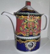 Dzbanek do herbaty wraz z podgrzewaczem Rosenthal Versace Le Roi Soleil