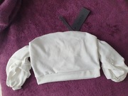 LOTD biala kremowa hiszpanka crop top rozm XL 14