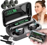 Słuchawki sportowe bezprzewodowe BT5.1 + powerbank