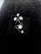 Pierścionek ze srebra z kamieniem księżycowym I tesori di caterry