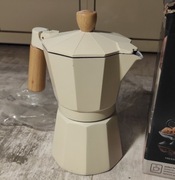 Kawiarka ciśnieniowa Ambition Royal czarna 300ml zaparzarka kremowa