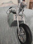 Lampa Motor stal+szklo